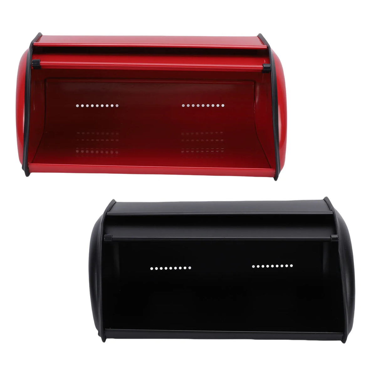 Metal Bread Holder Roll Top Bread Box Iron