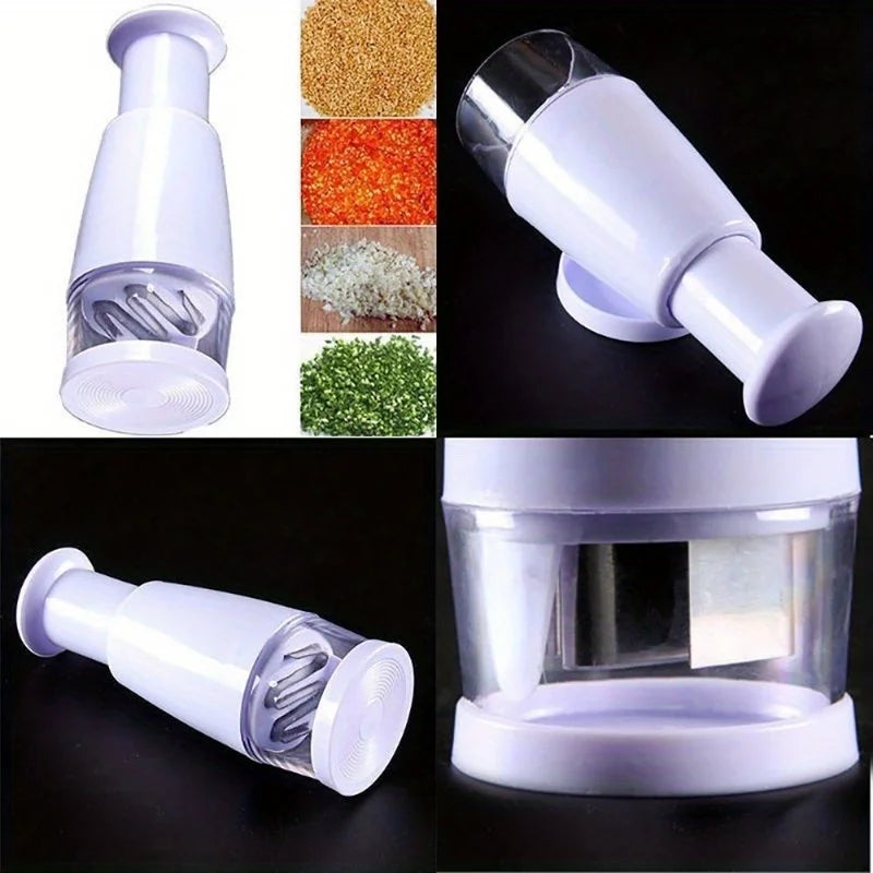 Convenient Food Chopper Effortlessly Dice Vegetables Like Onions