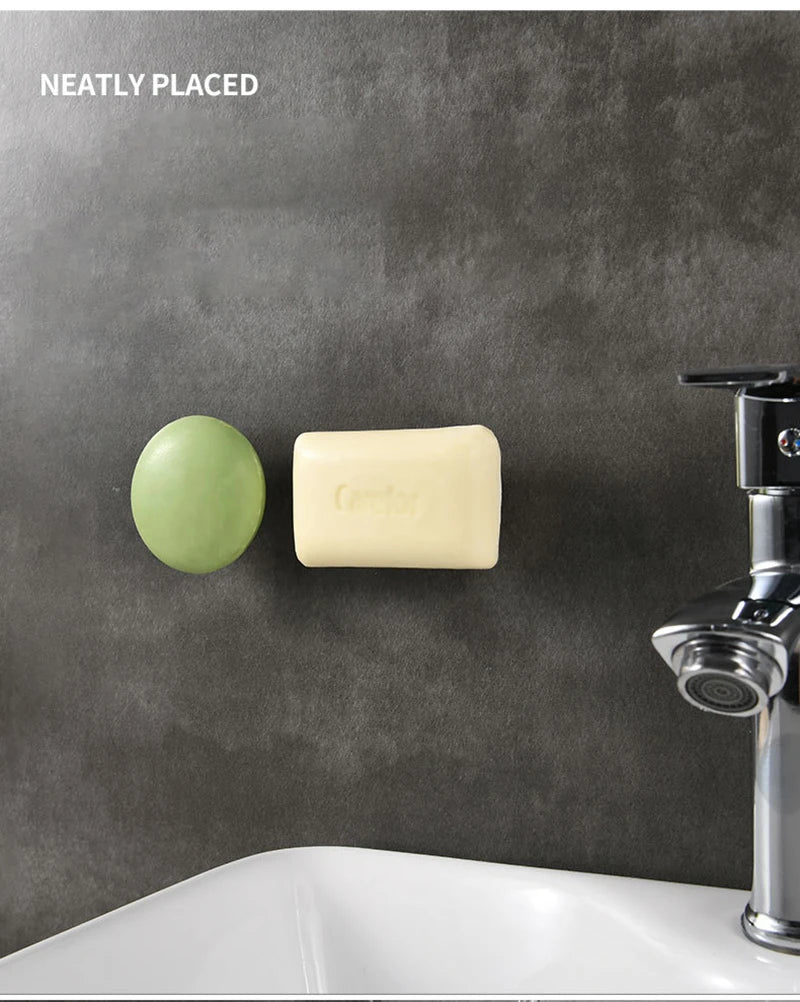 Magnetic Soap Holder Soap Organizer Bathroom Magnet Soap