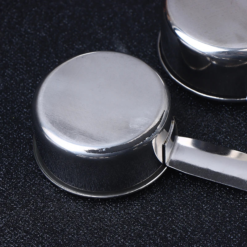 4/6/8pcs Stainless Steel Measuring Spoon Integrated Scale