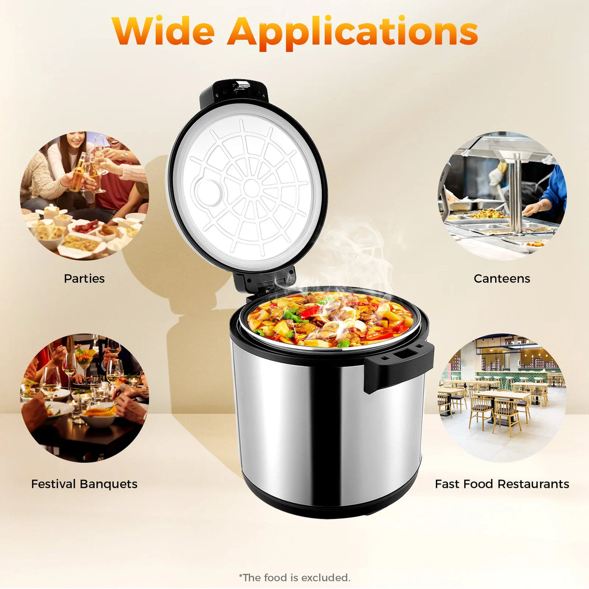 110w 110v Commercial Rice Warmer Insulation Rice Cooker