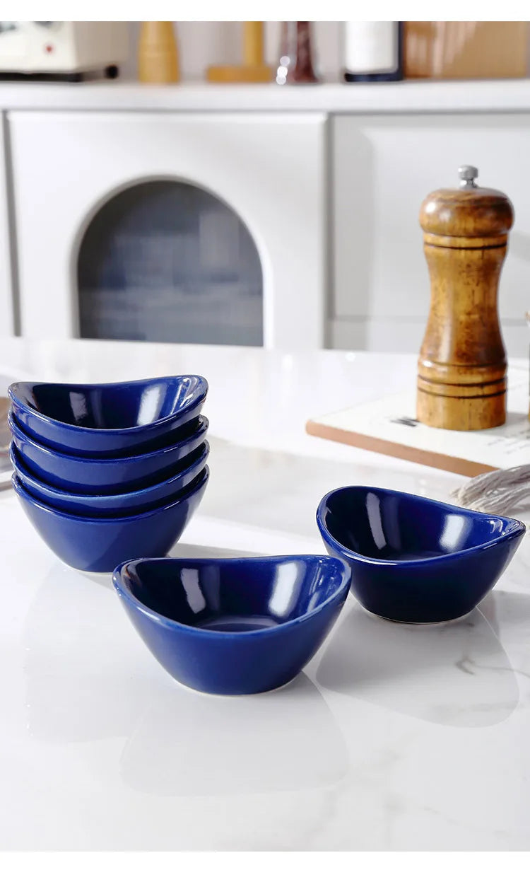 Ceramic Dipping Bowls Soy Sauce Dish Dip Bowls
