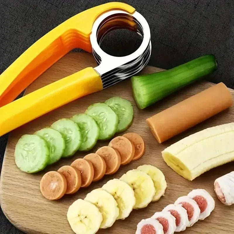 Vegetable Chopper Banana Cucumber Slicer Fruit & Vegetable