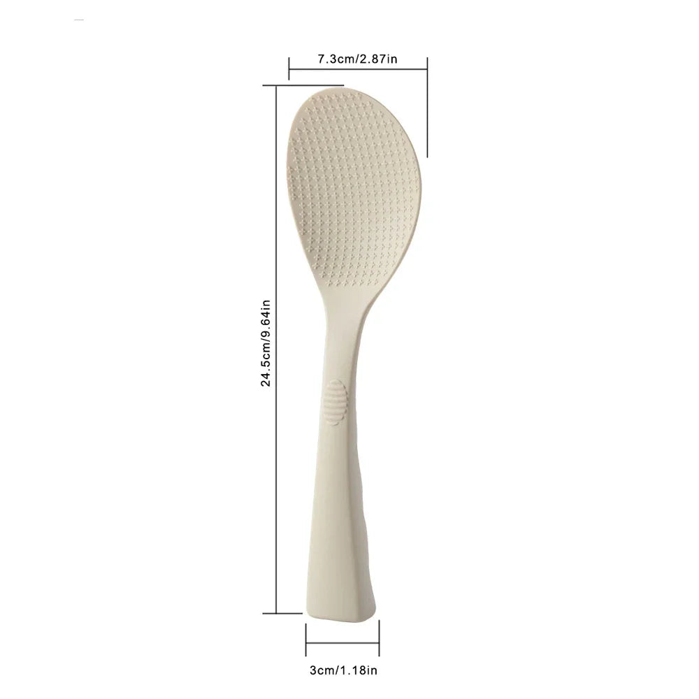 1/2 Silicone Spoon Non-Stick Cooking Spoon Anti-Scalding Pot