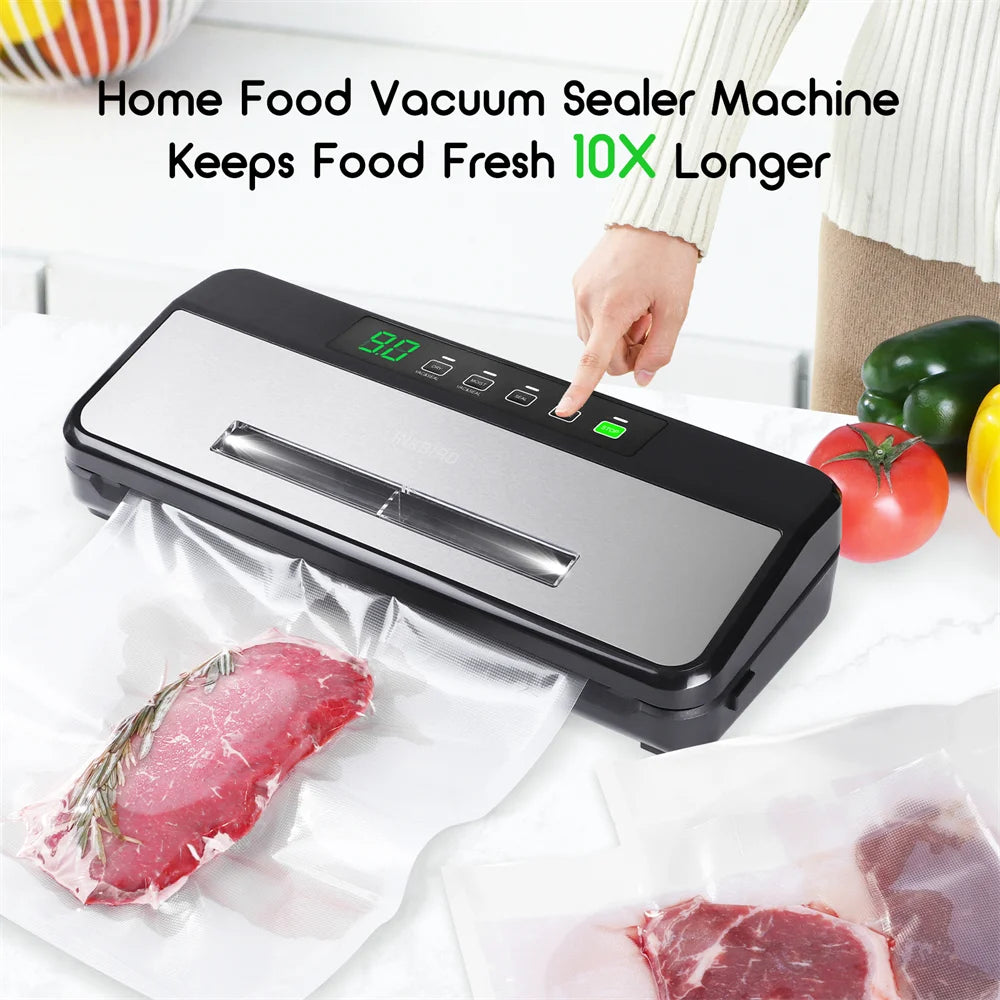 Inkbird Food Vacuum Sealer Machine Ink-Vs03 80kpa Strong