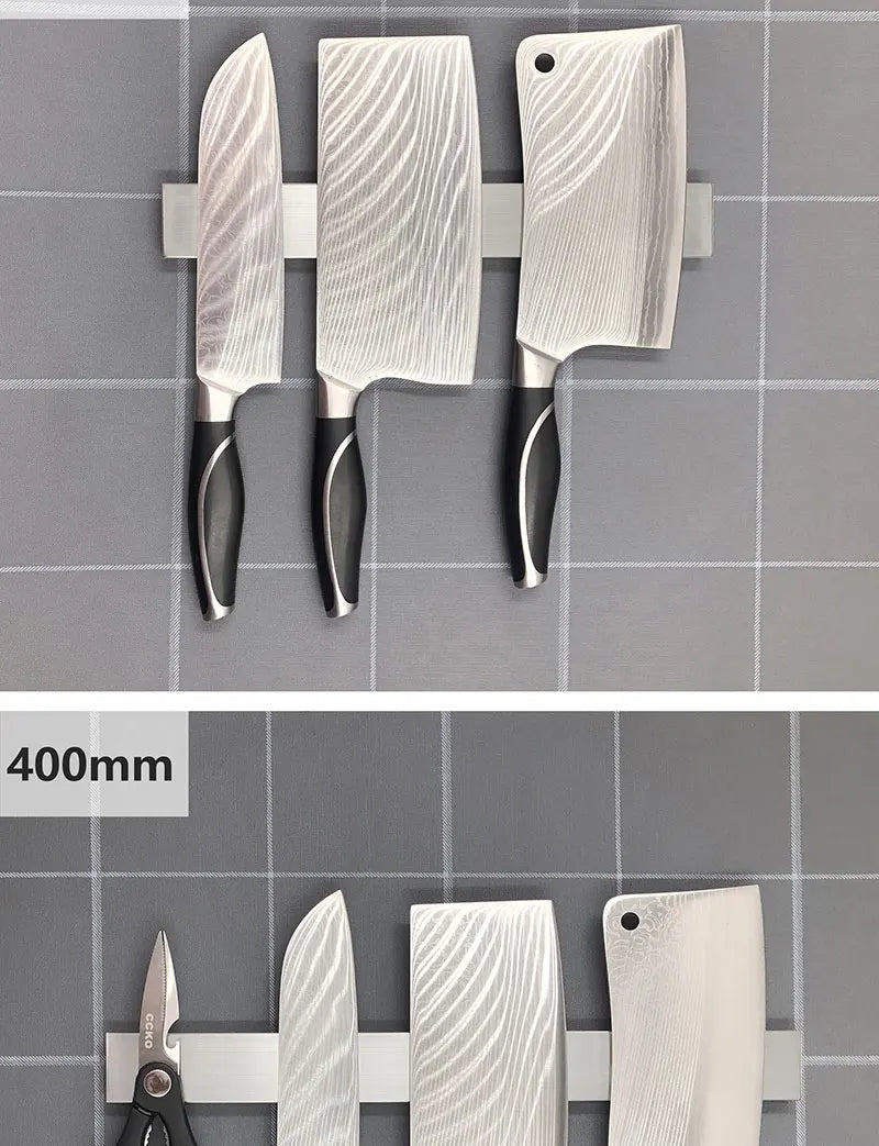 Self Adhesive Power Magnetic Knife Holder Wall Mount