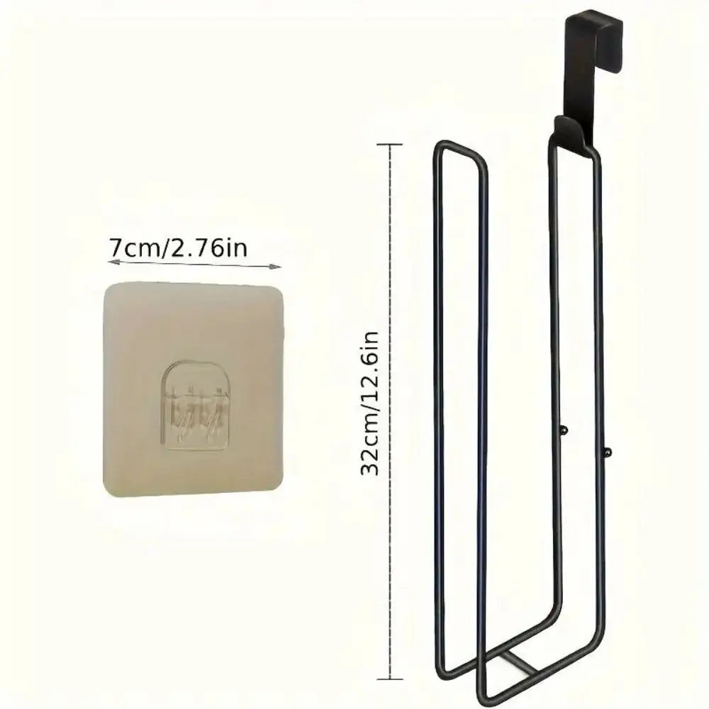 1pcs Wall Mounted Bathroom Organizer No Drill Paper
