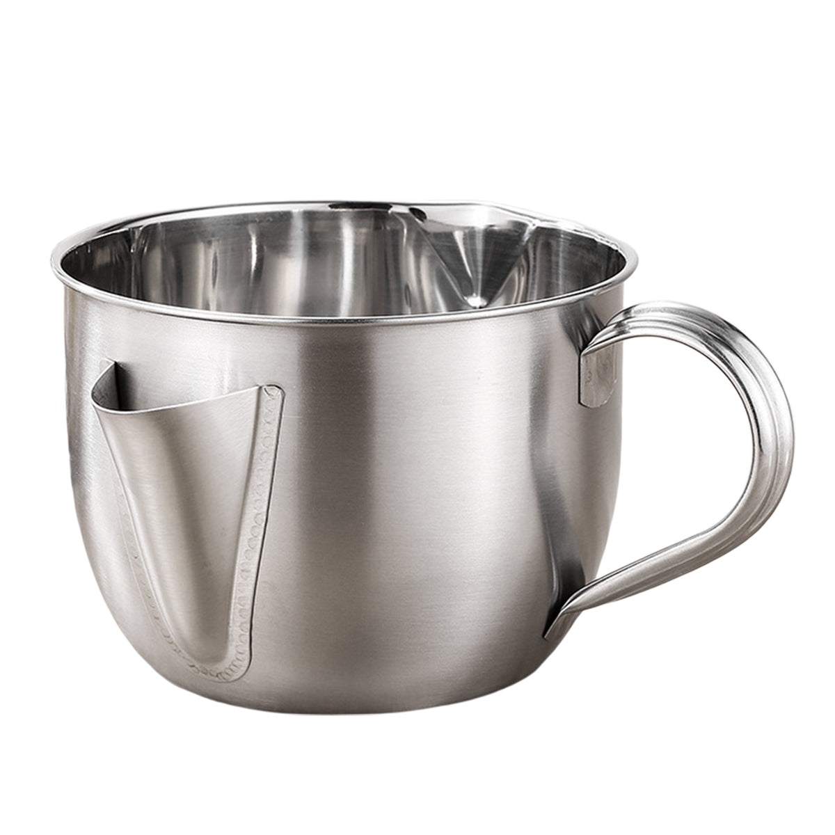 1000ml Stainless Steel Oil Filter Soup Pot Grease