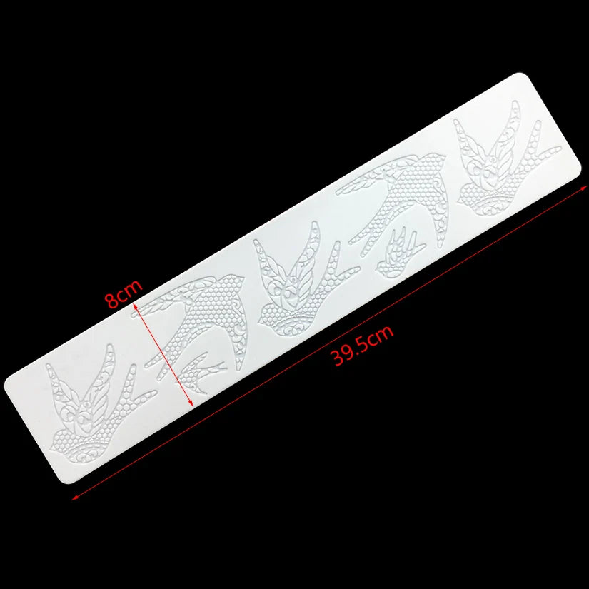 Silicone Lace Fondant Cake Decorating Baking Mat Embossing