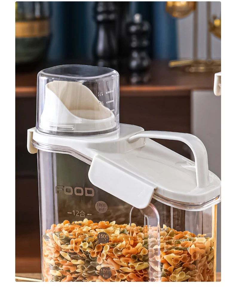 Airtight Food Storage Containers Cereal Dispenser Cereal