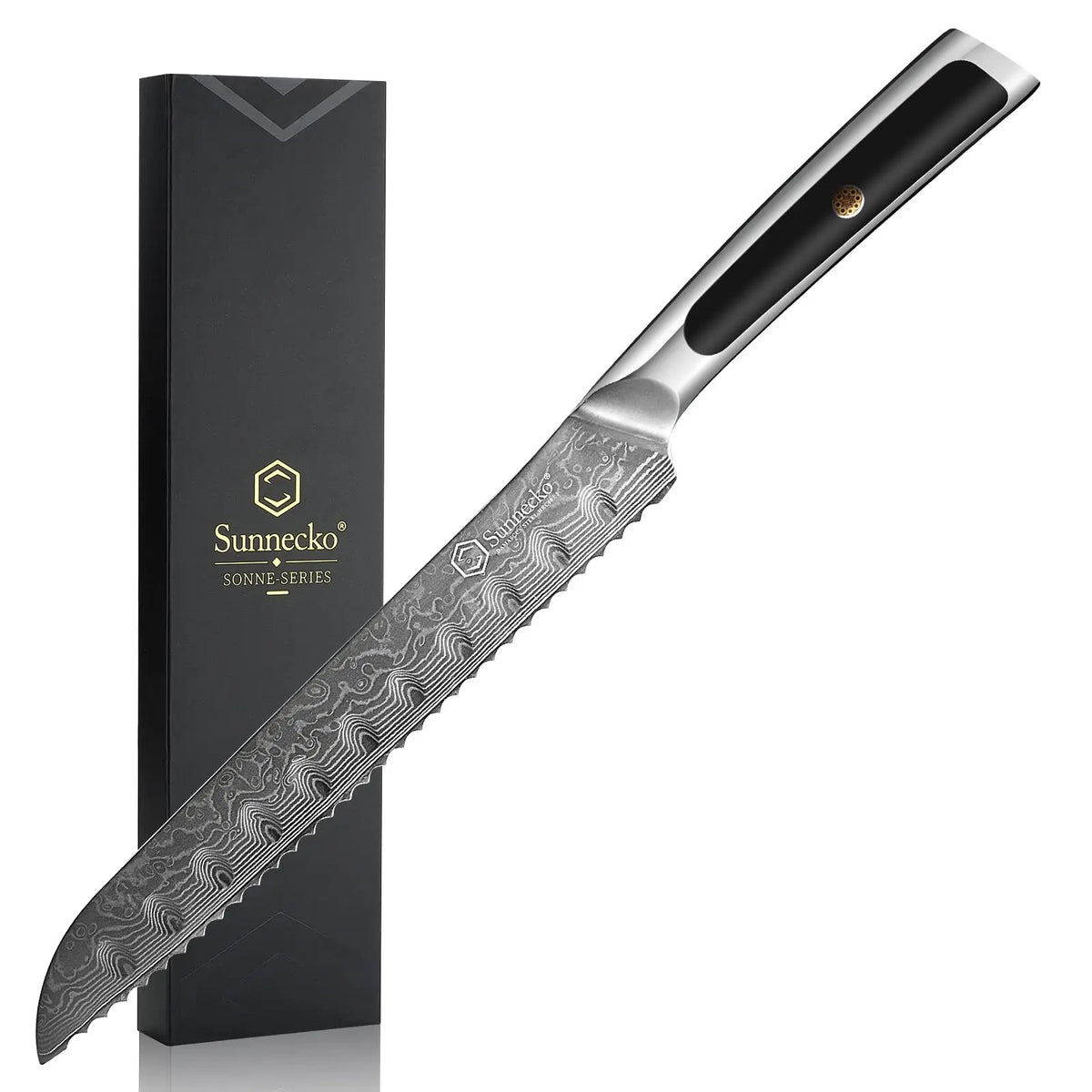 Sunnecko Damascus Steel Knives High Carbon Vg10 Core