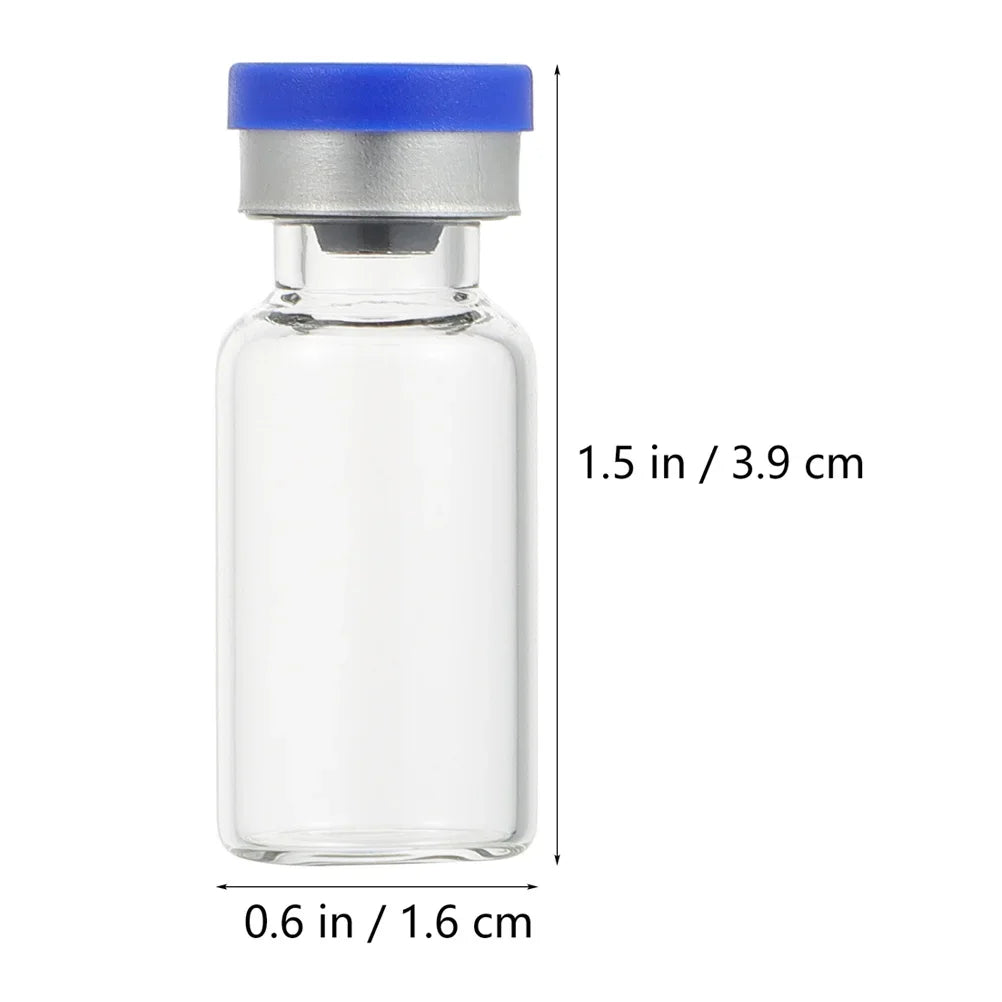 2026latest 3ml Transparent Glass Vials Freeze Dried Powder