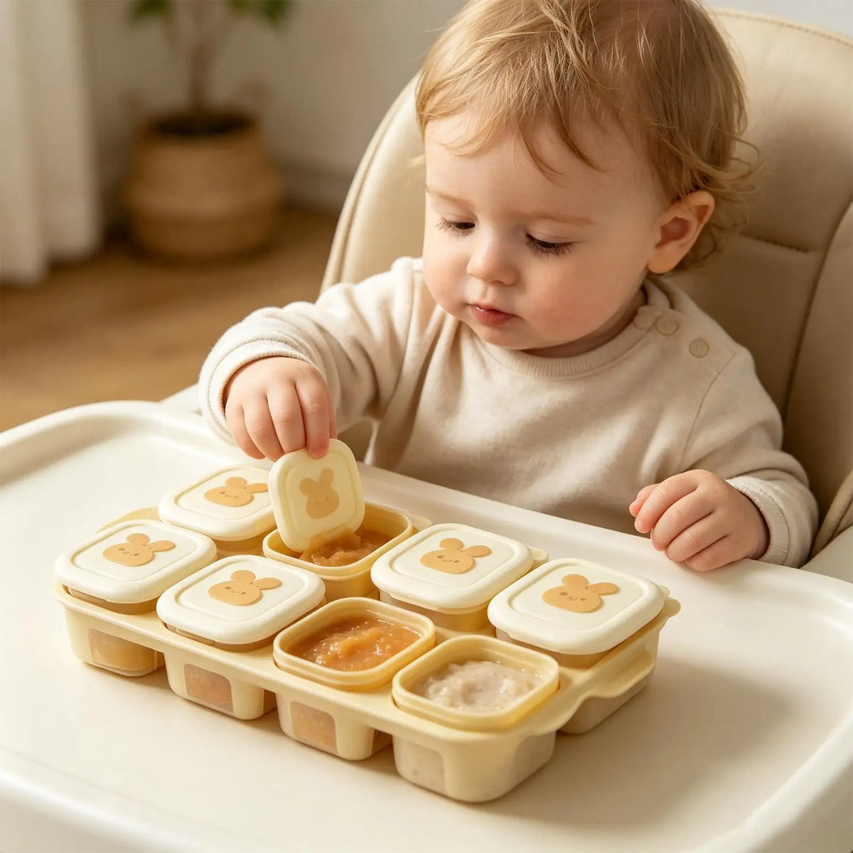 Baby Food Storage Containers Freezer Trays Food Storage