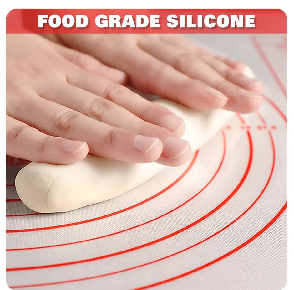 Silicone Baking Mat Non-Slip Pastry Mat Rolling Out