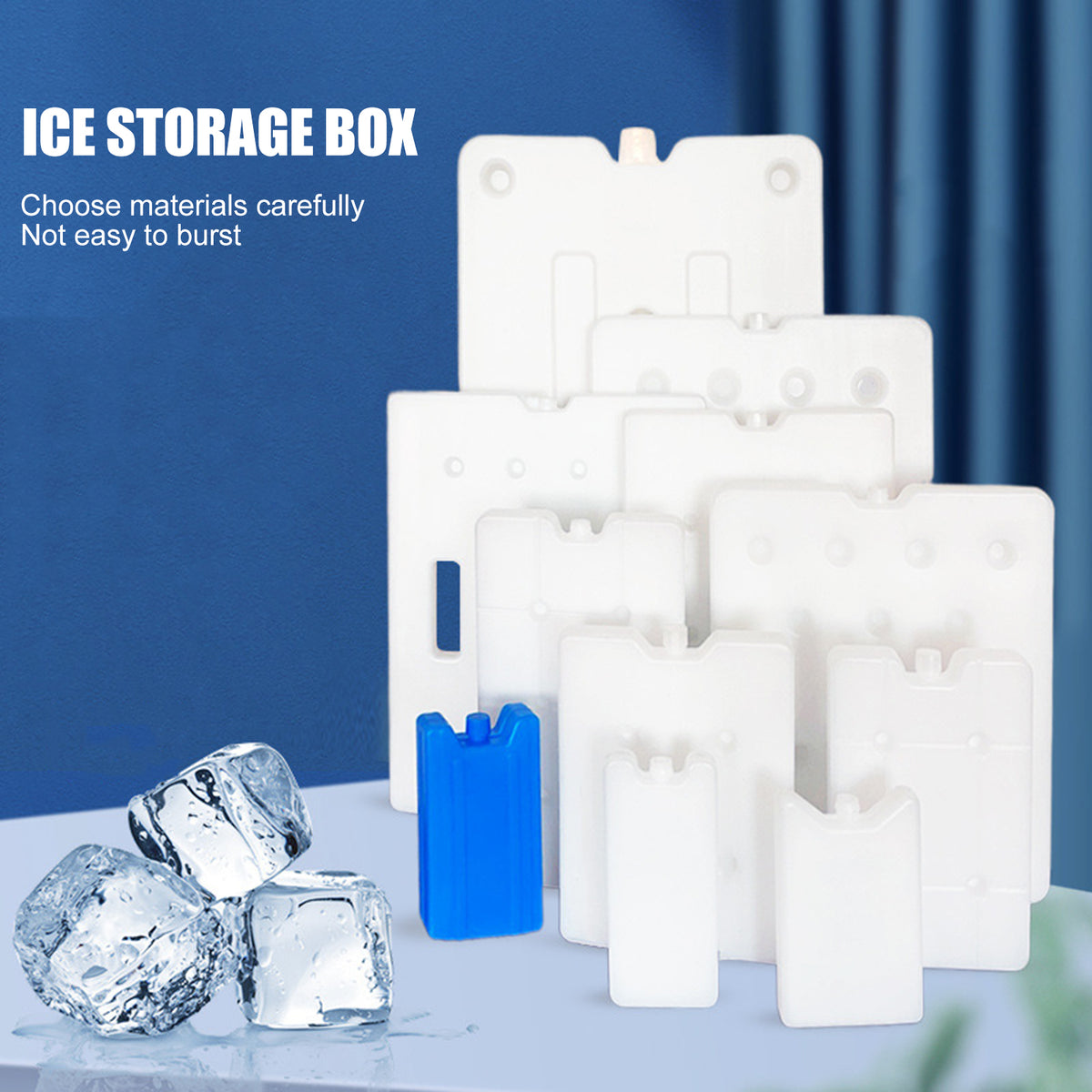 Ice Pack Cooler Bag Reusable Ice Container Lunch