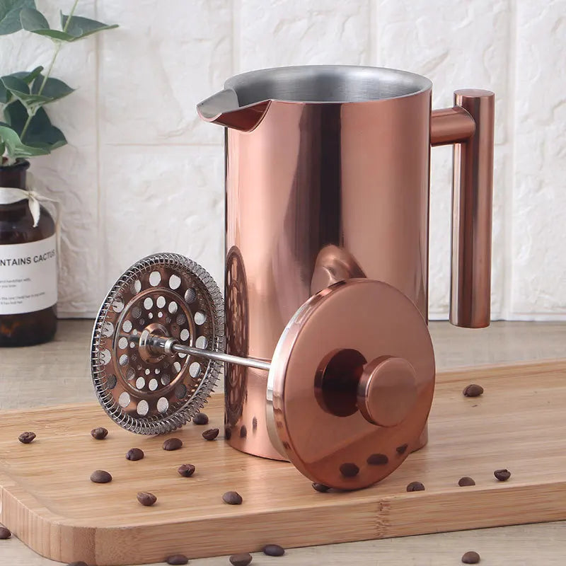 5l Coffee Maker French Press Stainless Steel Espresso