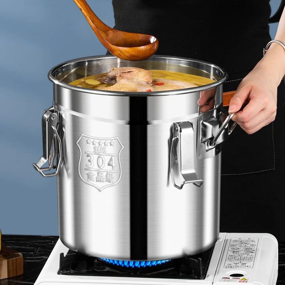 6/12/21/33l 304 Stainless Steel Food Storage Container Canister