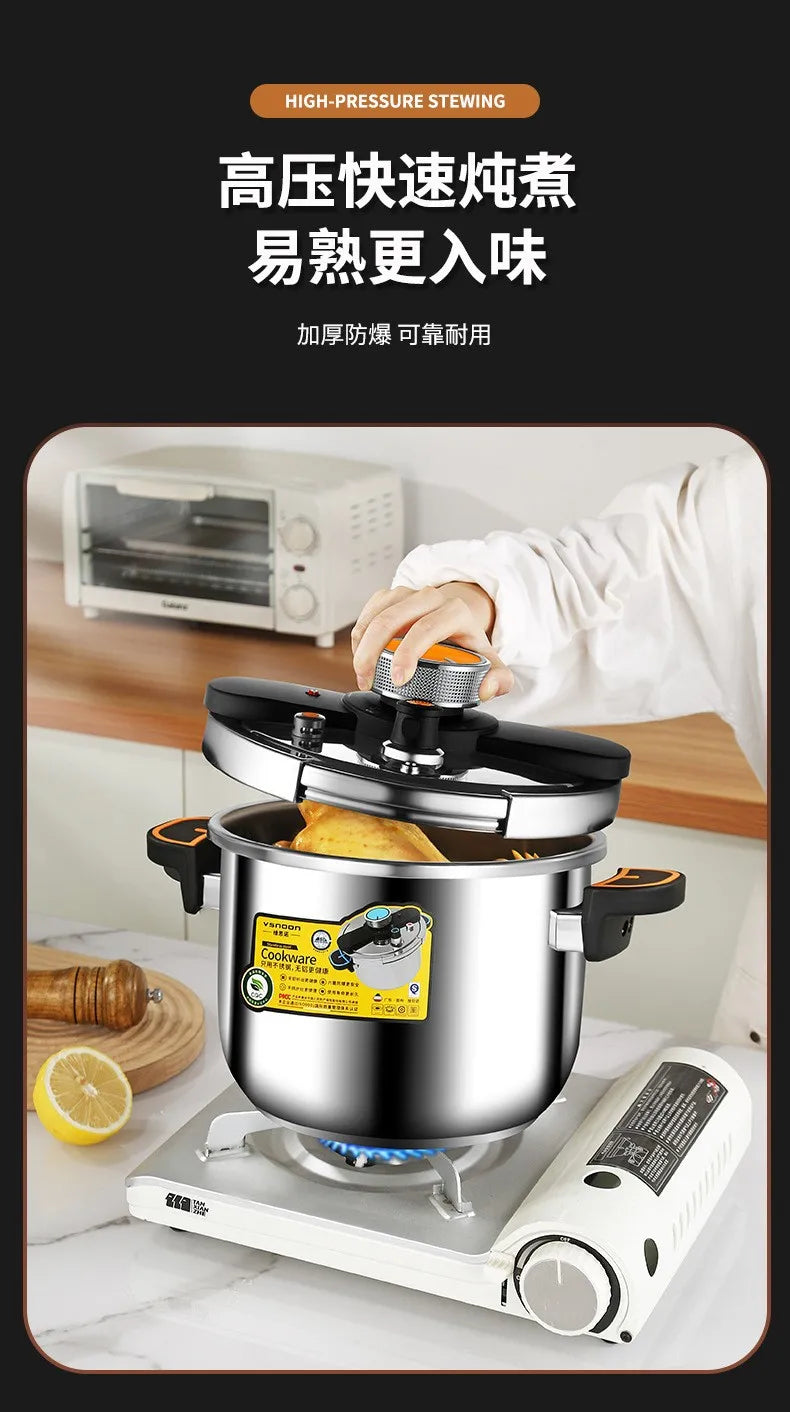 Stainless Steel Pressure Cooker Use - Small Size