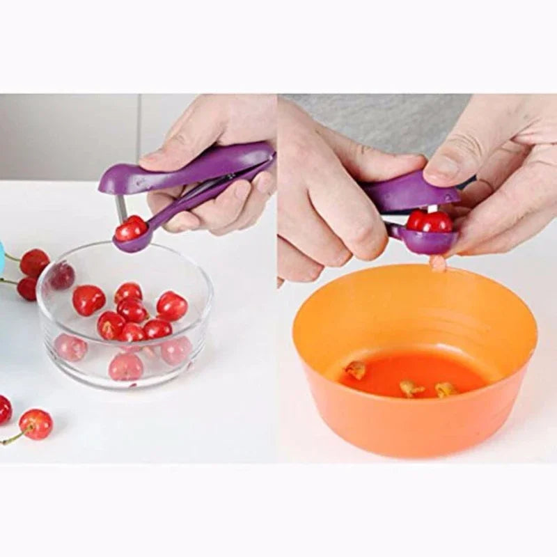 Cherry Pitter Fruit Seed Remover Olive Pit Stoner