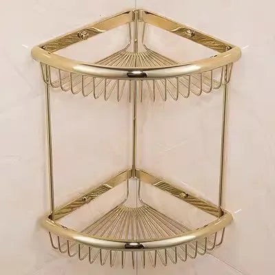 Bathroom Bathroom Shelf Gold Paper Holder Towel Bar