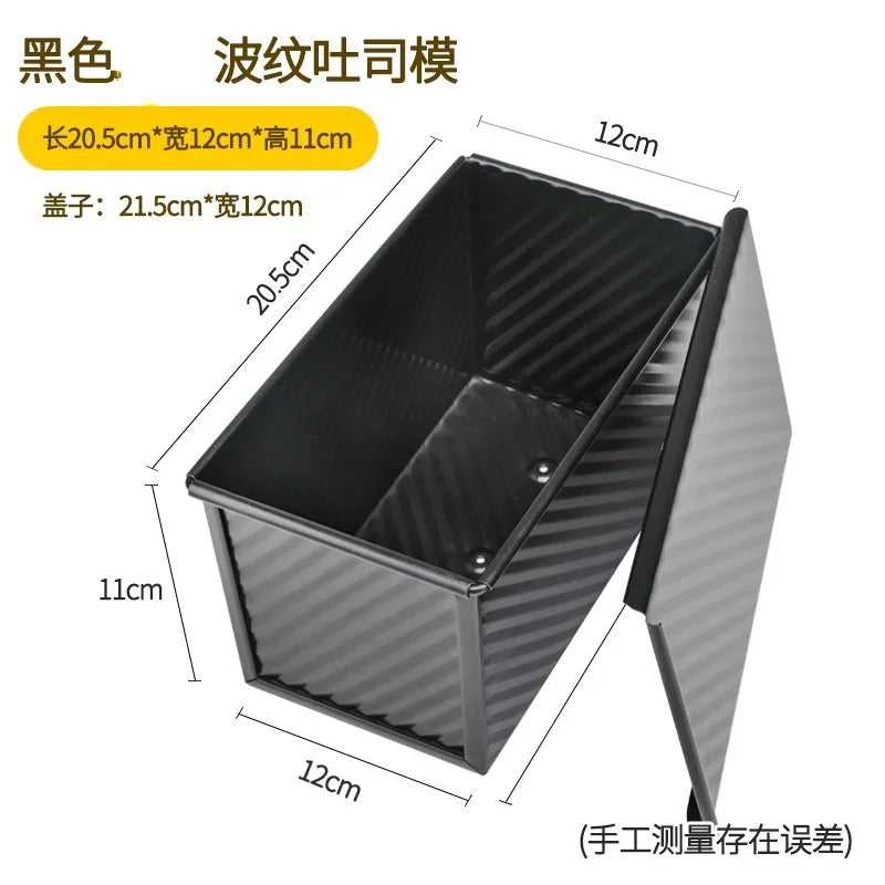450g Rectangle Loaf Pan Cover Bread Baking Mould