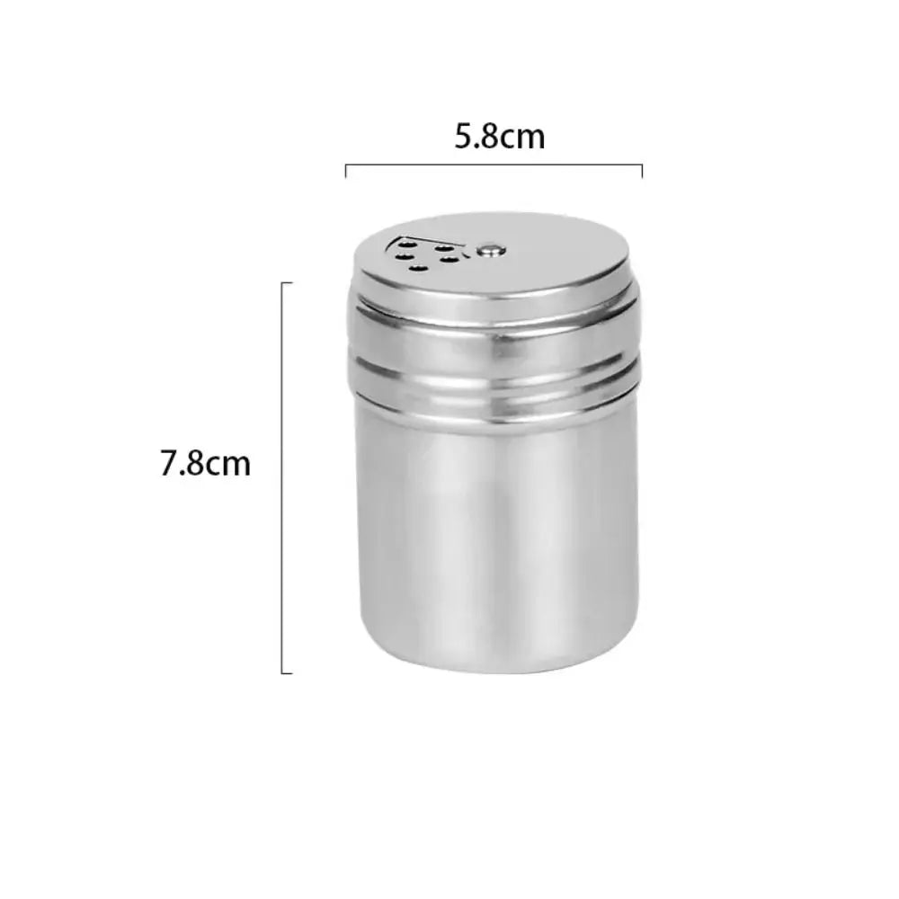 Multi-Purpose Seasoning Jar Spice Jar Stainless Steel Salt