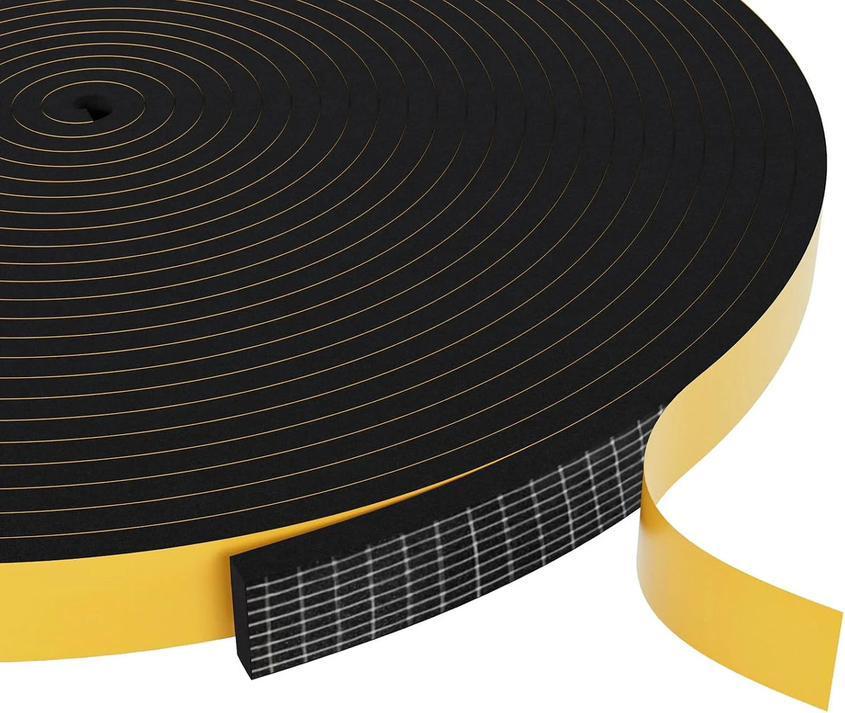 Epdm Self Adhesive Sponge Seal Strip Rubber Black