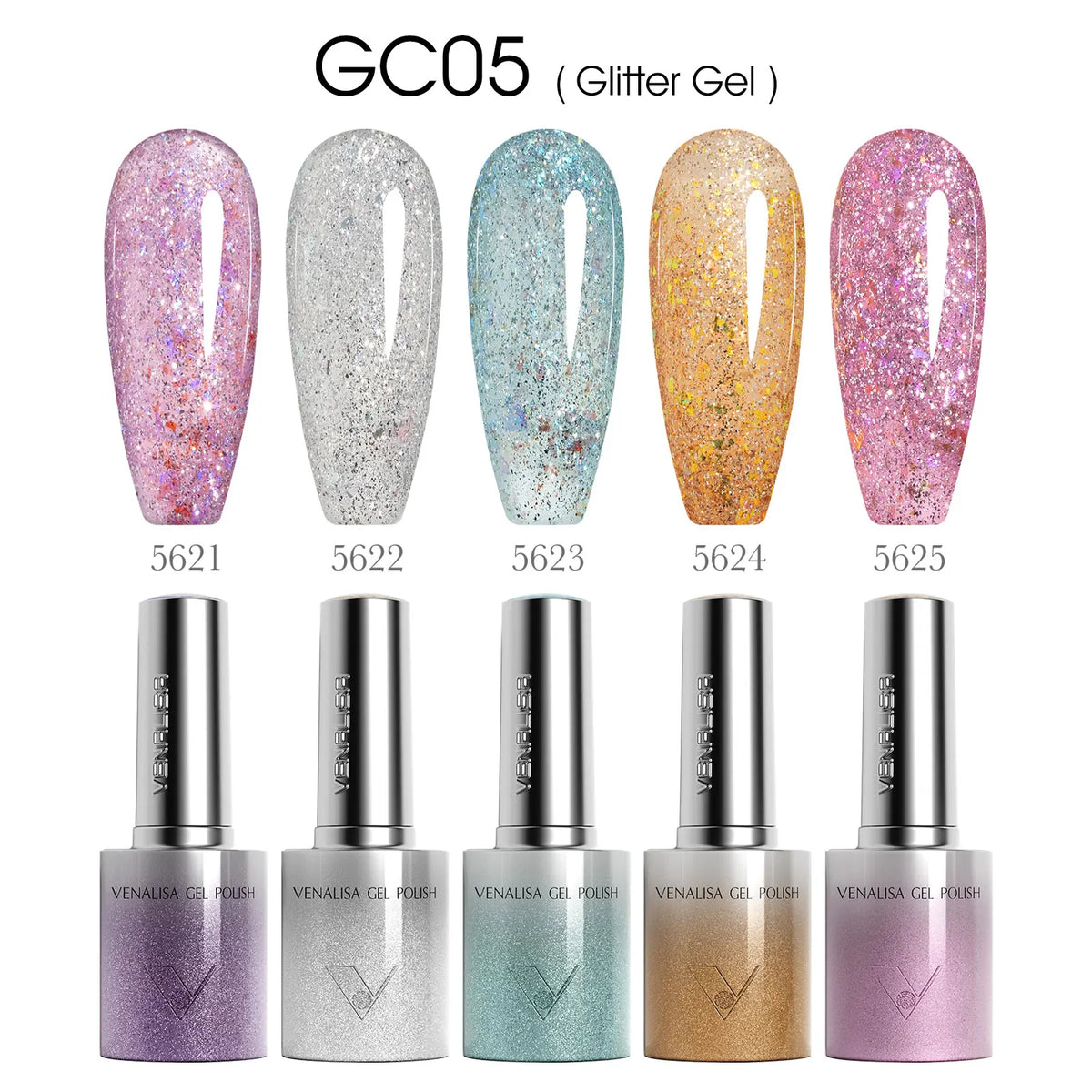 1pc Venalisa 10ml Nail Gel Polish Soft Texture