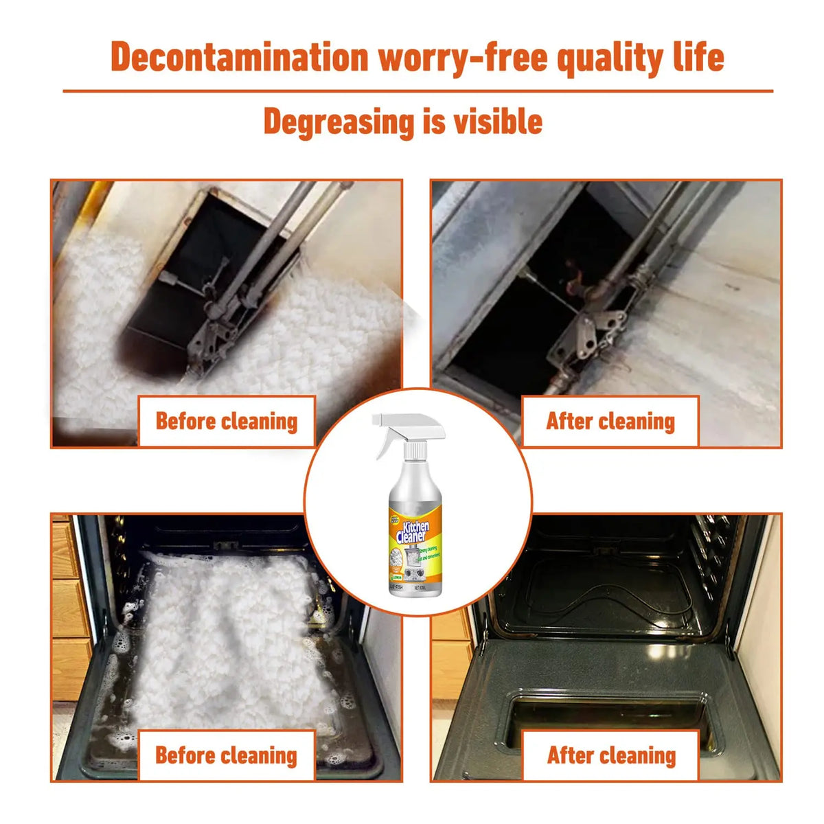 60ml All Purpose Cleaner Stove Remover Removes Oil
