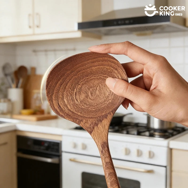 Cooker King 35cm Mushroom Shaped Frying Spatula Cooking