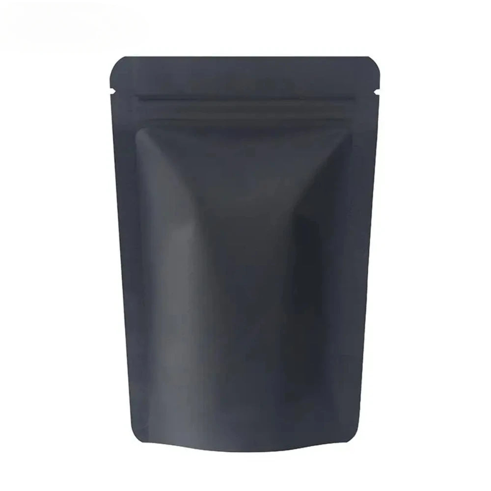 100pcs Durable Moisture Proof Zipper Seal Mylar Bags