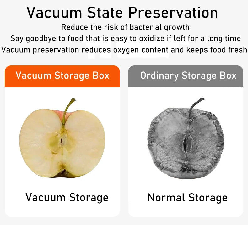 Vacuum Food Storage Box Fresh-Keeping Canister Sealed Storage