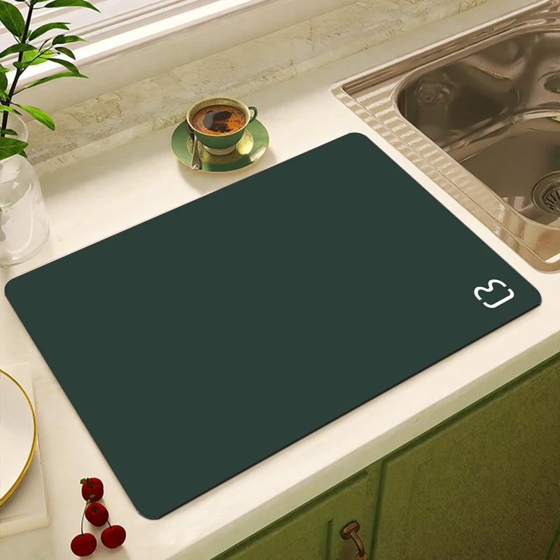 Solid Color Printing Super Absorbent Large Absorbent Mat