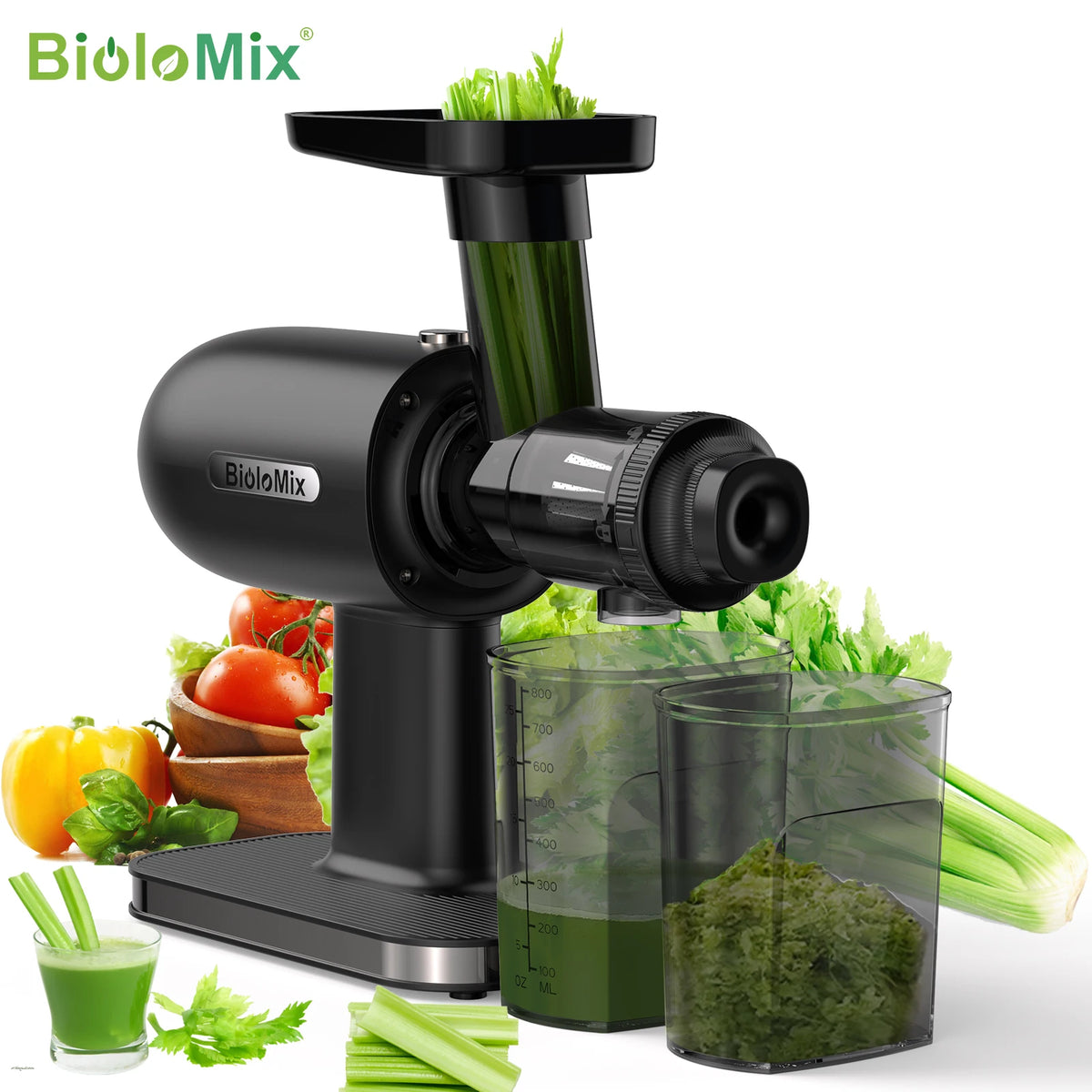 Biolomix Cold Press Juicer Slow Masticating Juicer Machines