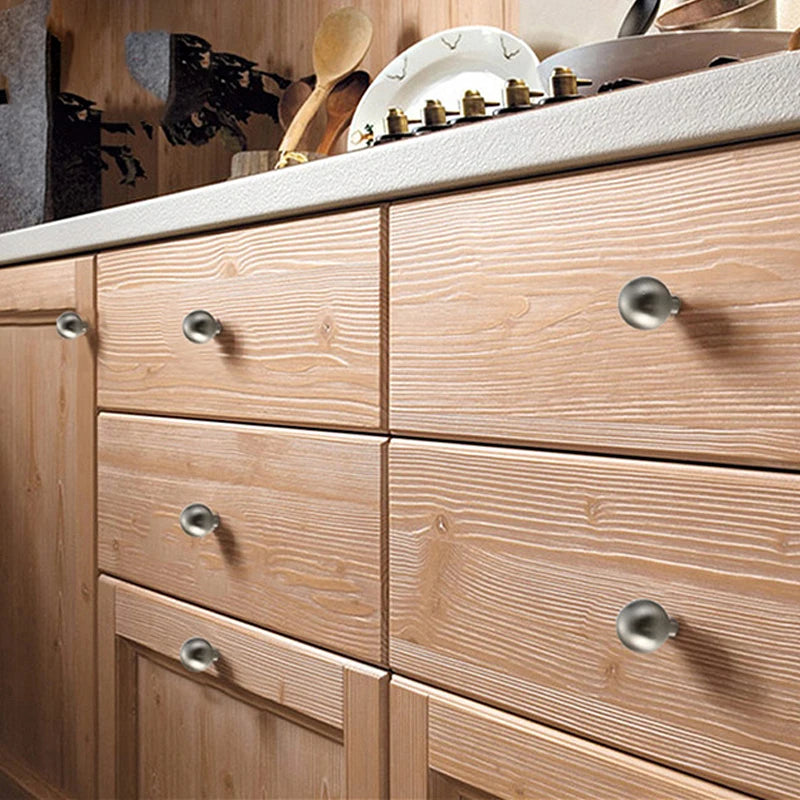 Silver Cabinet Storage Handles 96-320mm Dressers Cupboard Closet
