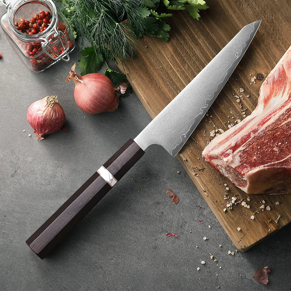 Mostodozo Honesuki Chef Knife Japanese Handmade Composite Steel