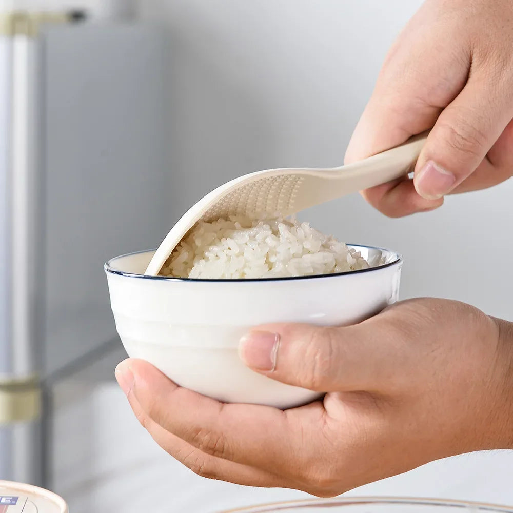 1/2 Silicone Spoon Non-Stick Cooking Spoon Anti-Scalding Pot
