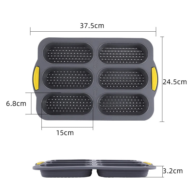 Cavity Silicone Bread Loaf Pan Dog Bread Cake