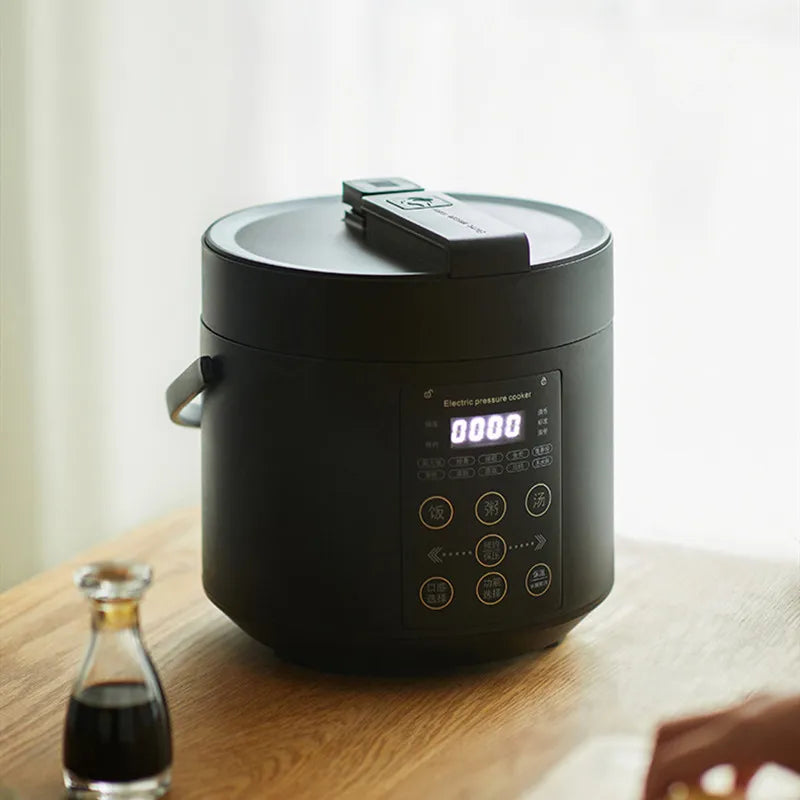 Mini Rice Cooker Ceramic Coated Pot 2l Travel