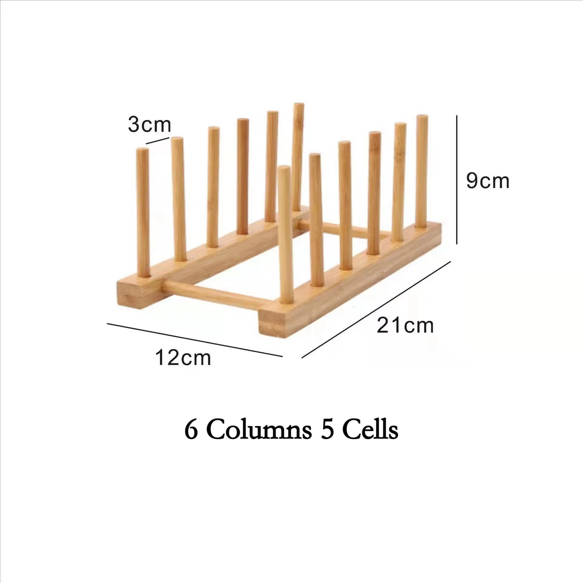 Diy Locker Bamboo Drain Rack Wooden Plate Rack