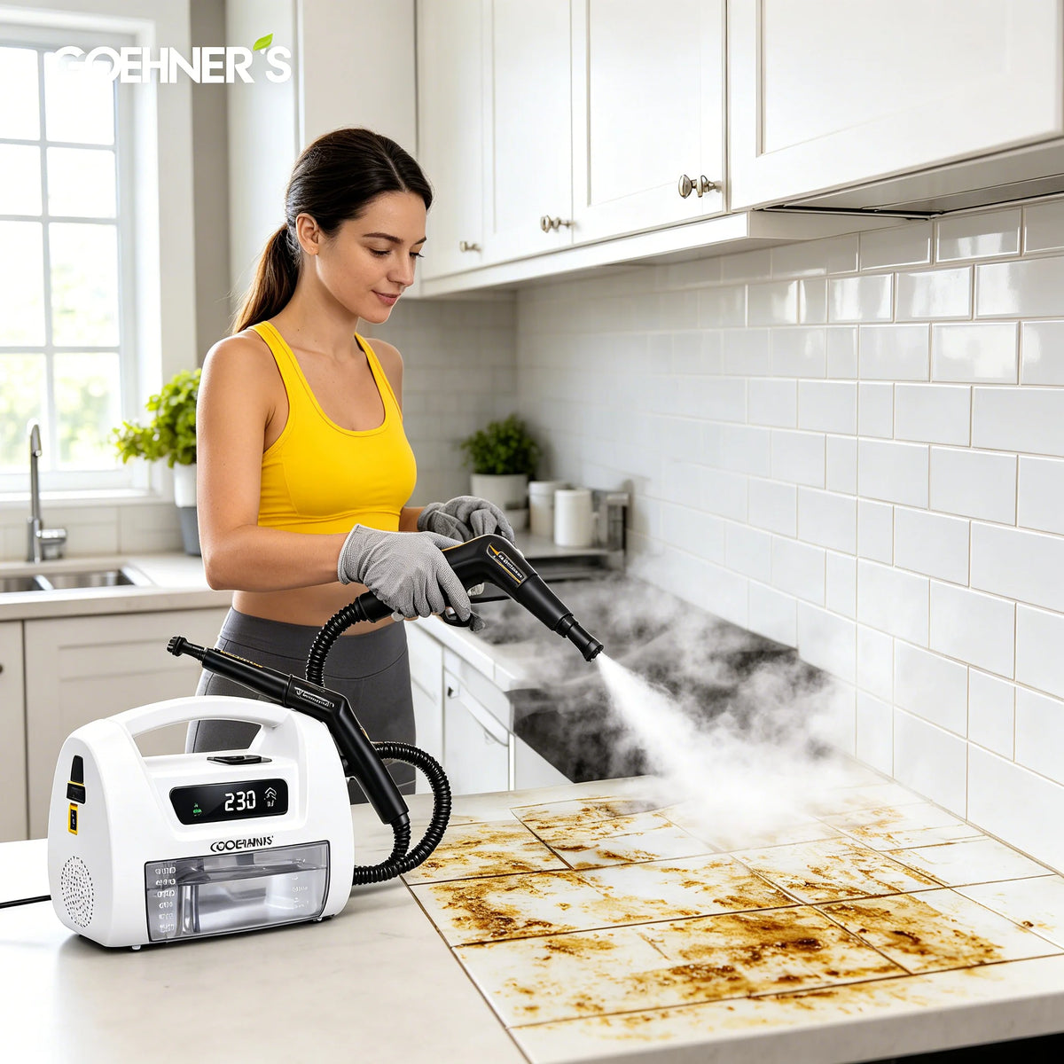 Steam Degreaser Grease Removal 1800w 6l 110v 30s