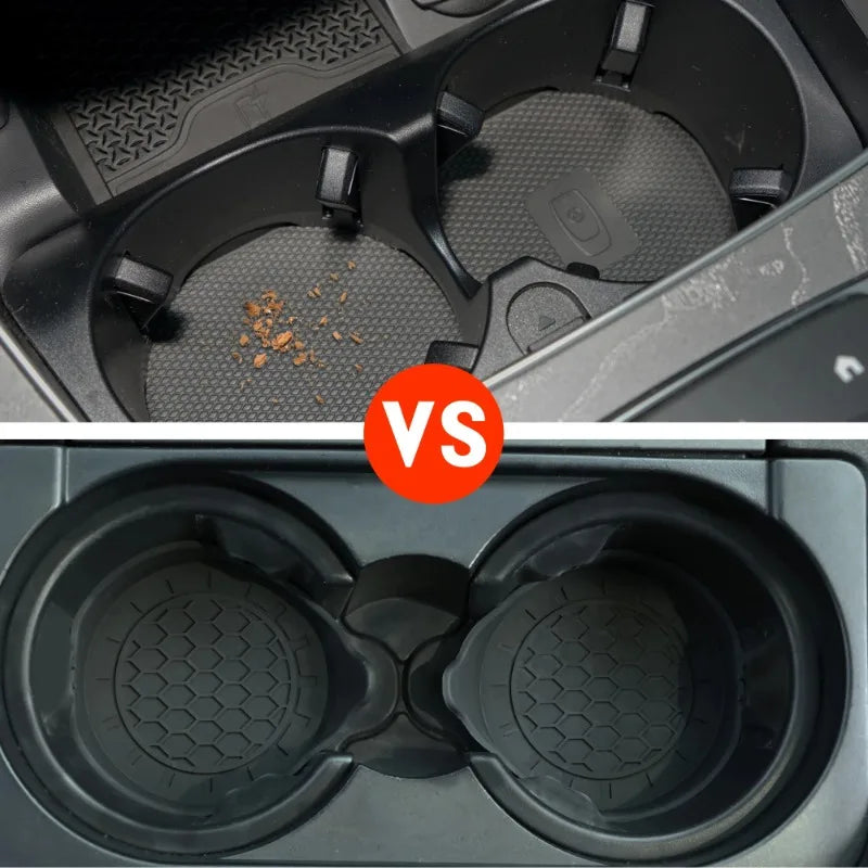 Non-Slip Car Coaster Universal Silicone Mat Car Water