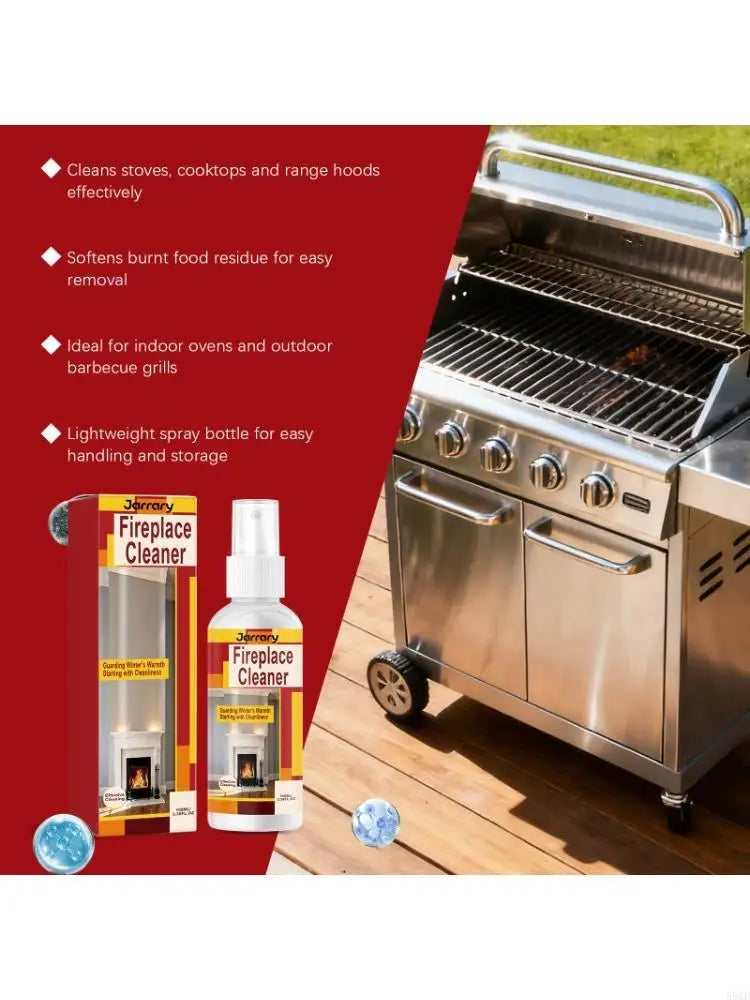 38floz Outdoor Bbq Grill Cleaner Sprays Fireplaces Cleaner
