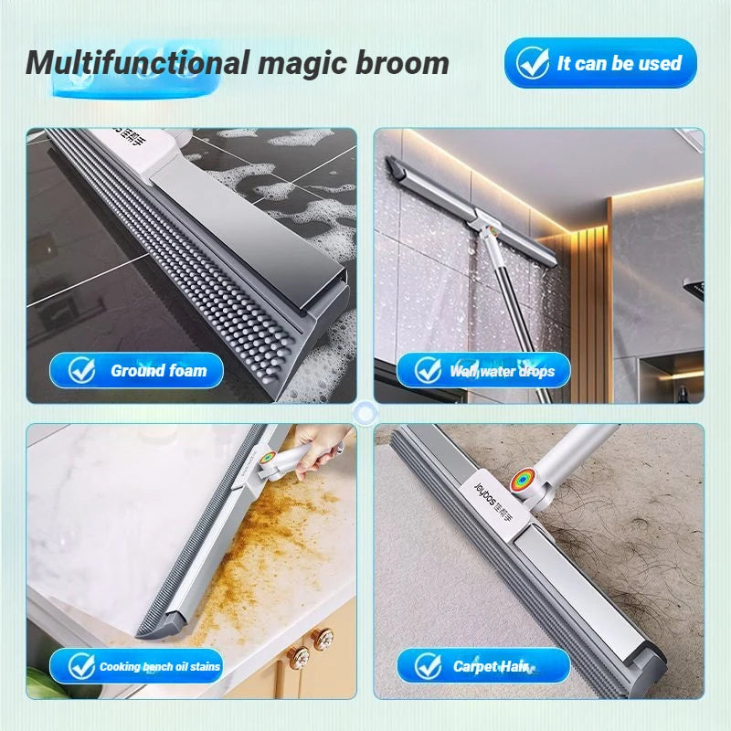 Silicone Scraper 50cm Wiper Floor Mop 360 Complete