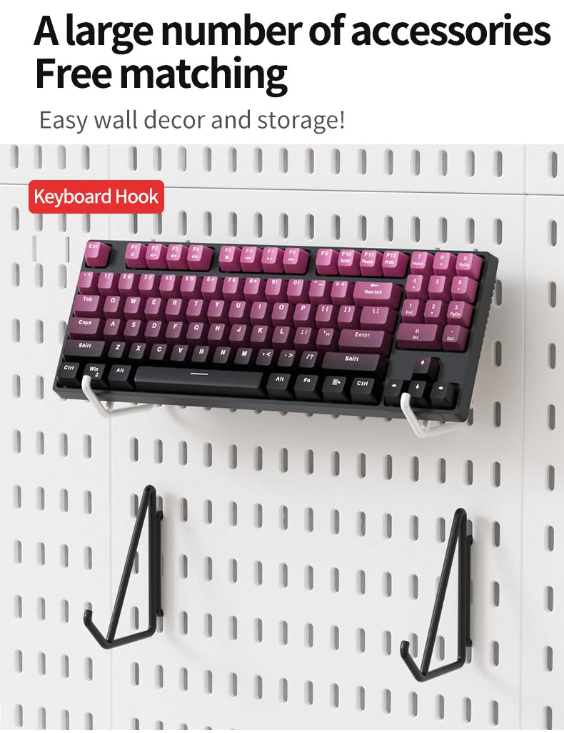 Nordic Pegboard Used Door Wall Garage Storage Display