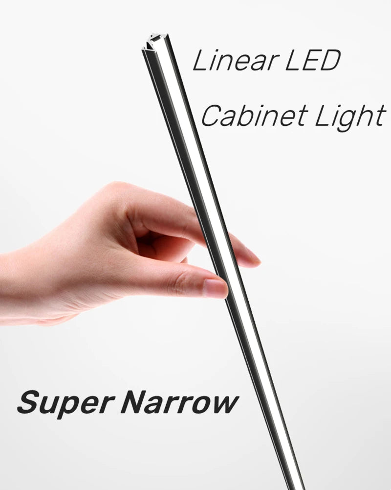 45degree Hidden Lighting Hard Bar Light Invisible Recessed