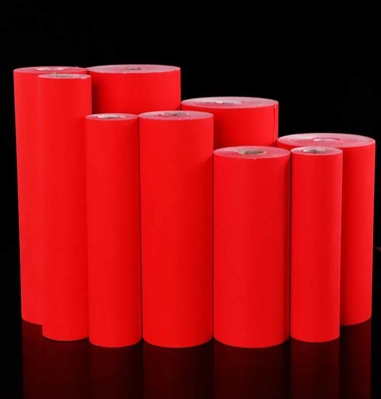 Red Rice Paper Chinese Spring Festival Couplets Half-Ripe