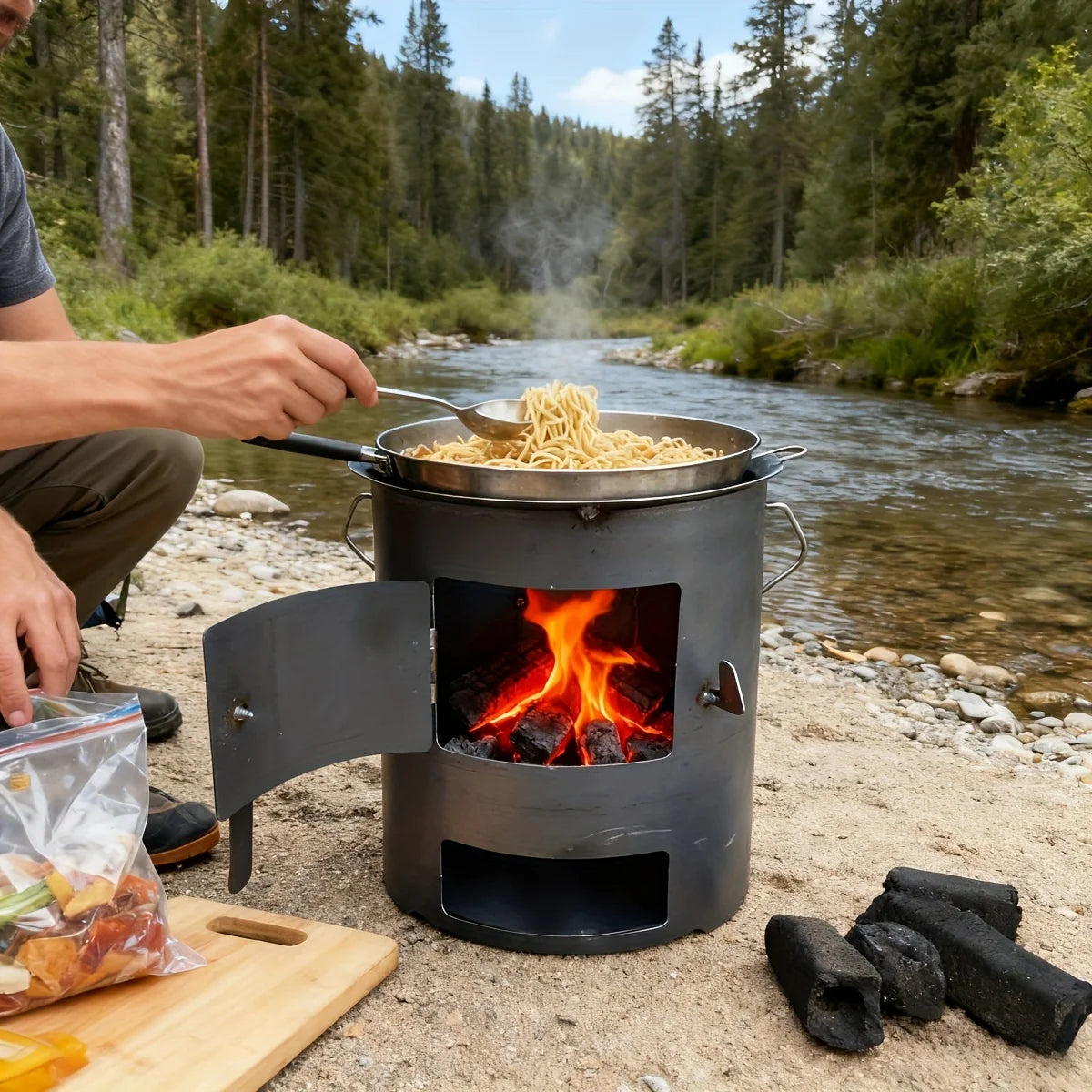 Outdoor Fire Pit Stove Items & Heating Bbq