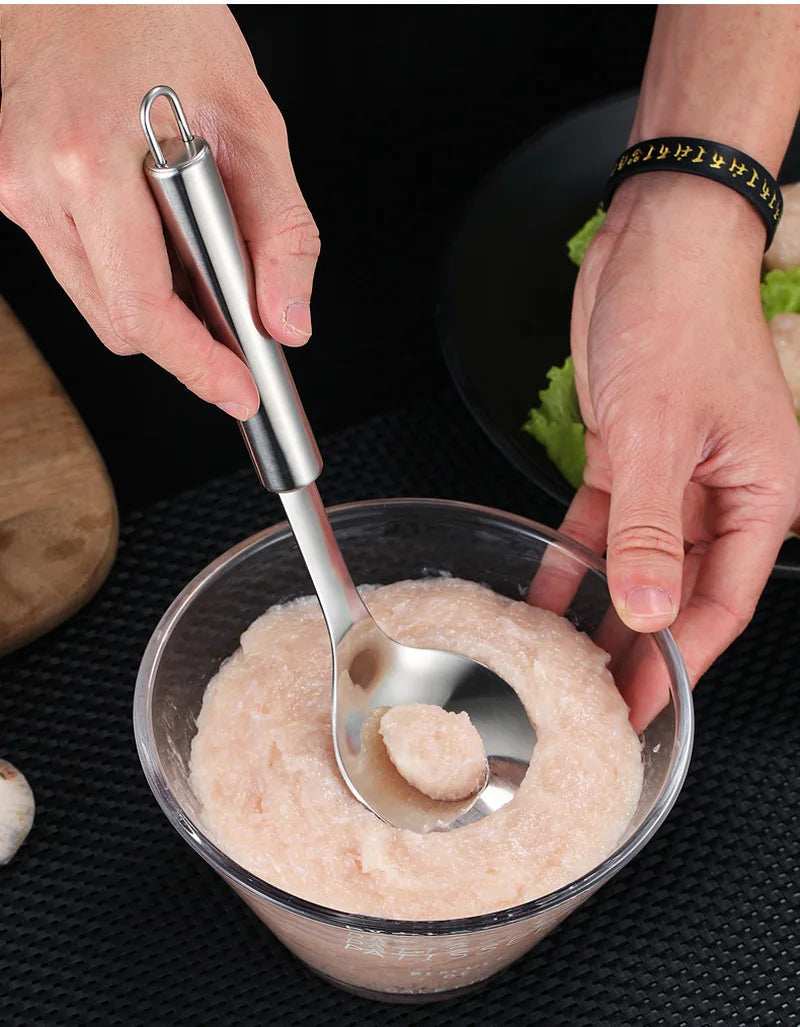 Meatball Maker Spoon Stainless Steel Non-Stick Creative Meatball