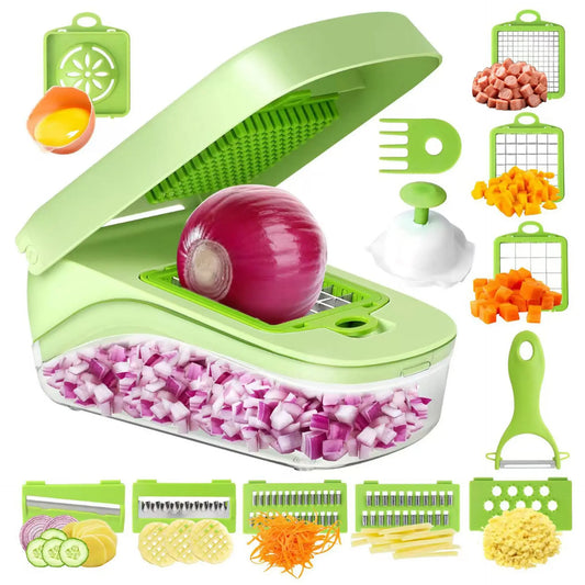 Vegetable Cutting Artifact Grater Potato Slicer Shredder Onion